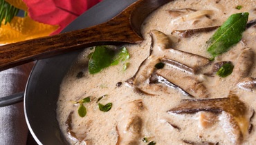 Fehér gombamártás recept